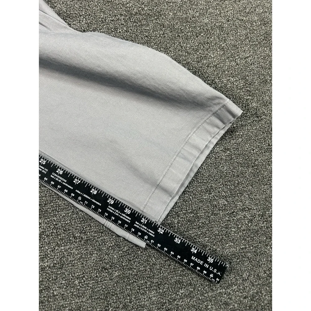 Duluth Trading Flex Ballroom Khakis Men's 44x32‎ Gray Relaxed Fit Utility Pants